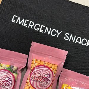 Black Snack Bag + 3 Small Random Sweets